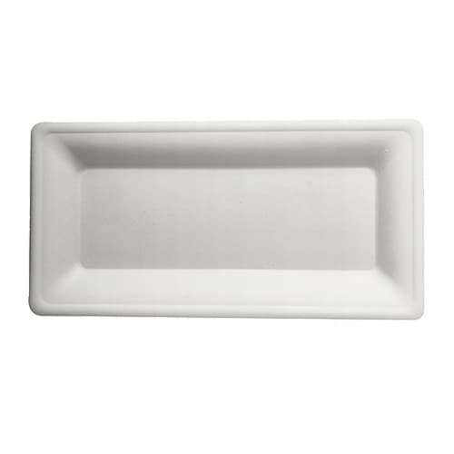 Engångsform av sockerrör 26 cm x 13 cm, 50 st grillcatering