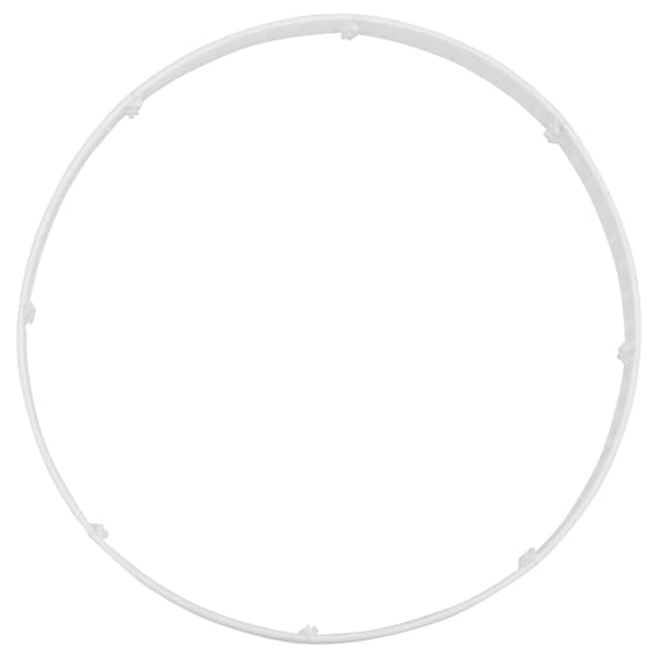 vidaXL Julgransskydd Vit Ø65x23 cm Plast
