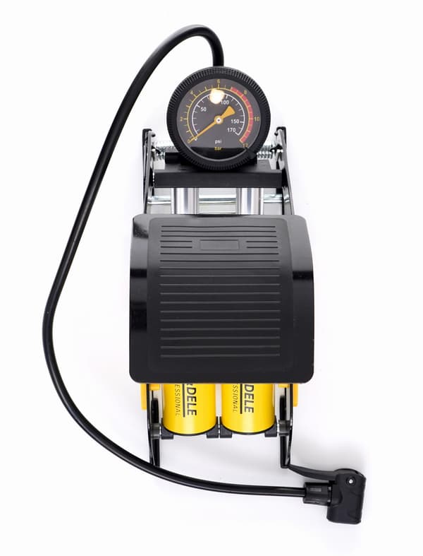 Fotpump med tryckmätare KD11824