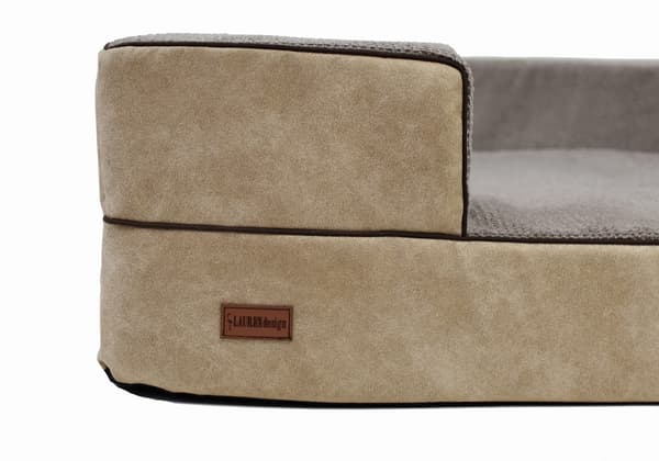 Rex ortopædisk sofa sand M - 70 x 60 x 16 cm