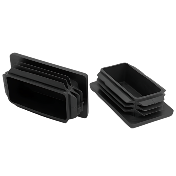 Invändig lock för profil, stolpe, tak 50x30, 20 st, svart