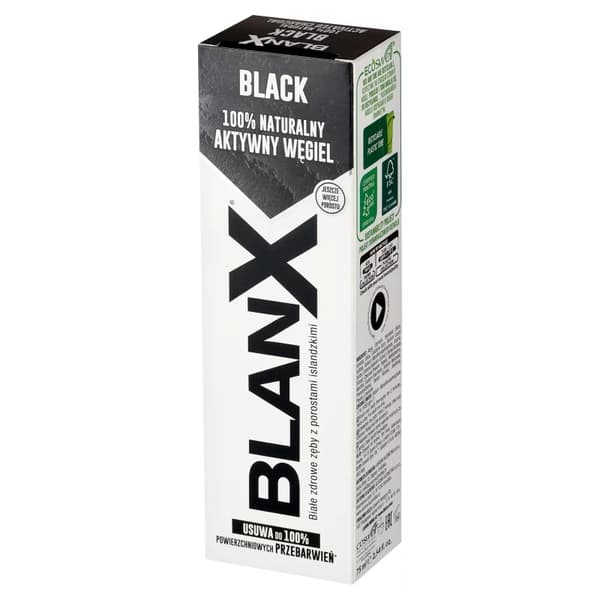 BLANX BLACK CHARCOL Tandkräm 75ml