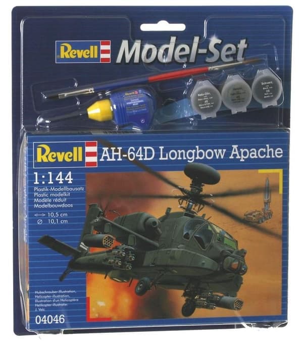 Modelsæt. AH-64D Langbue Apache