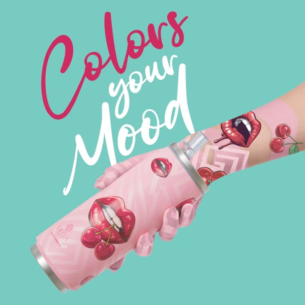 Blush Pop 500 ml termokrus med sugerør
