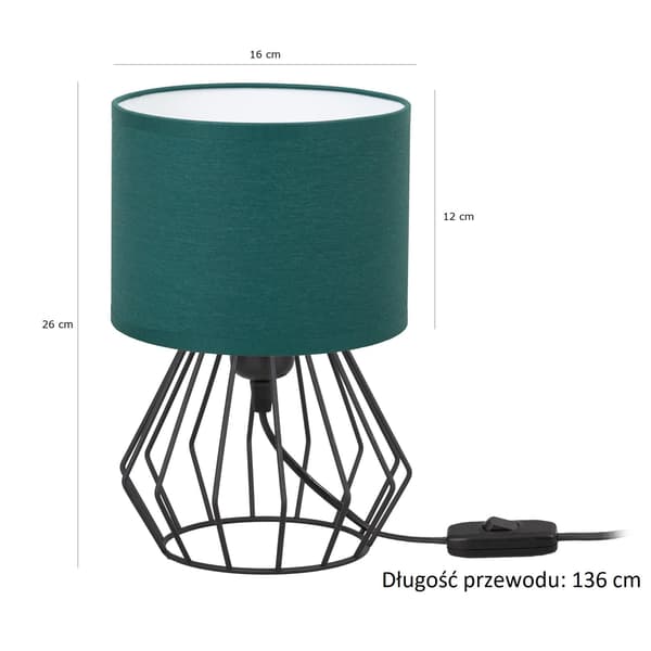 Tornado AMB-lampa grön