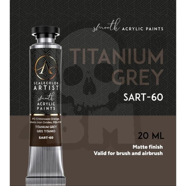 SART-60 Scale75 kunstnerserie titaniumgrå