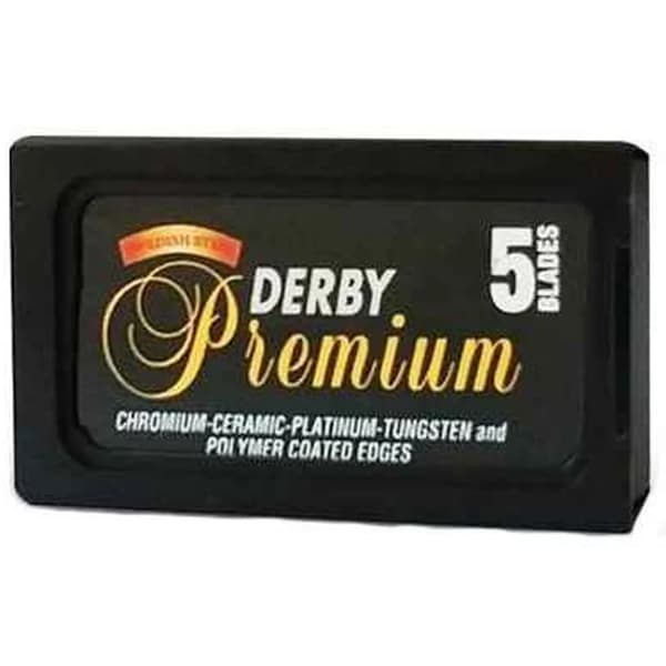 Derby Premium -partahöylän terät 5 kpl.