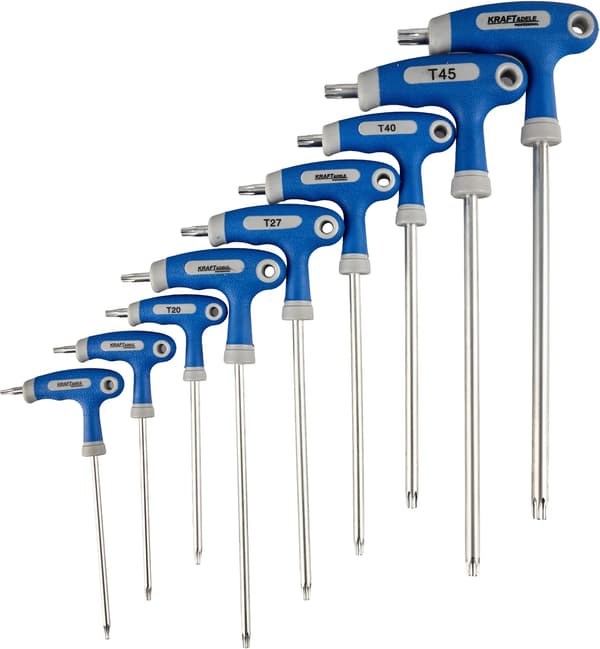 Sæt med 9 Torx-nøgler KD10247