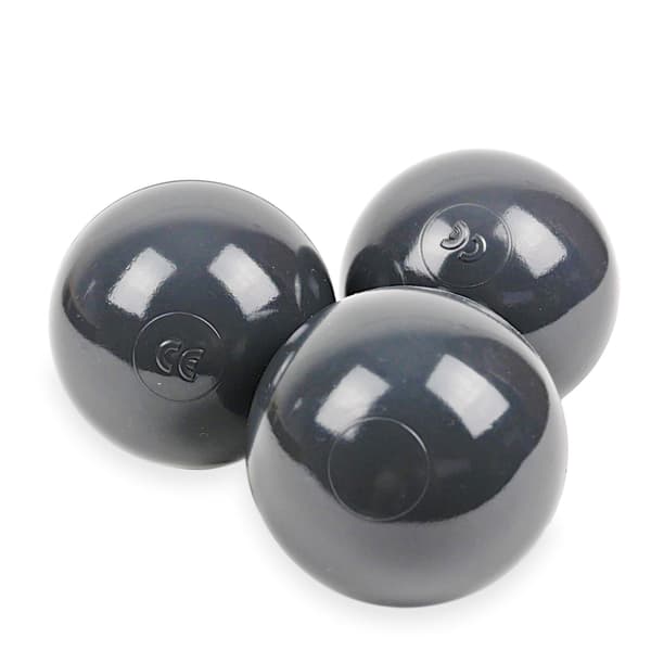Legetøjskugler ø7cm 100 stk. grafit