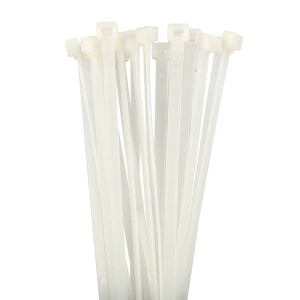 Vitt buntband 280x4,5 mm, 100-pack