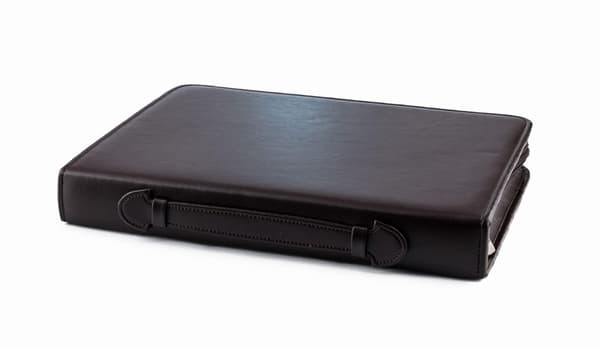 Elegant Tizano BW04 konferencemappe - A4-format med lommeregner og ring