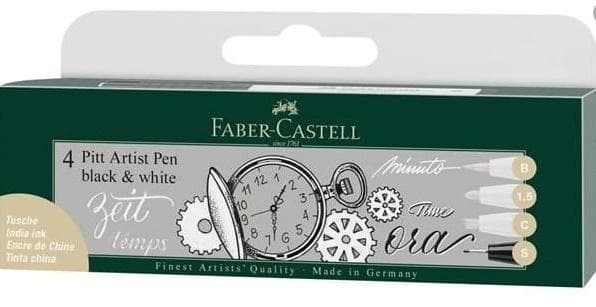 FABER CASTELL Kalligrafisæt 4 dele