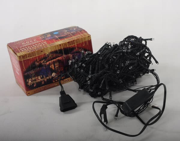 500LED julgransbelysning utomhus blå
