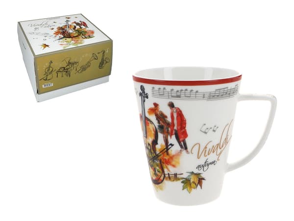 Carmani, 370ml mugg - antonio vivaldi/Höst