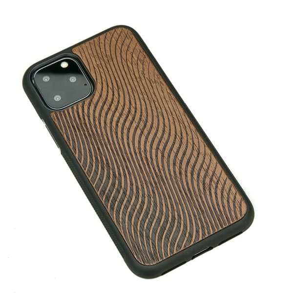 Träskal till iPhone 11 PRO WAVES MERBAU