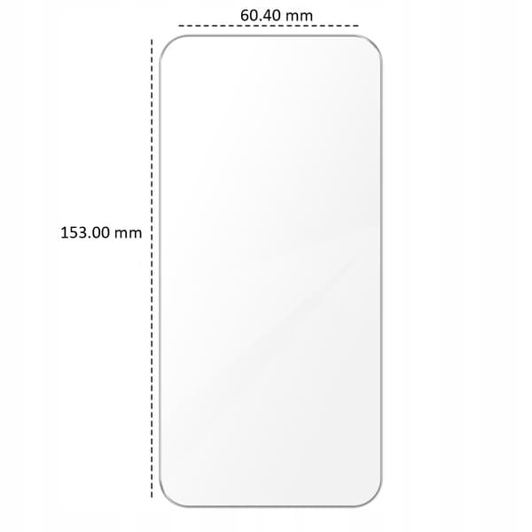 Härdat glas för Oppo A52 - Skyddsglas 2.5D, 9H