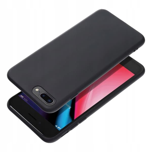 Etui til IPHONE APPLE 7+ /8+ / 7 PLUS/8 PLUS SILIKONE MAT BAGSIDER + GLAS