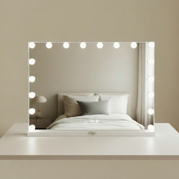 Hollywood Cosmetic -meikkipeili 80x60 LED Bluetoothilla
