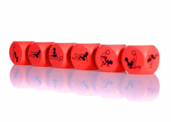 Leksakskärlekskub 25mm RÖD - 1 styck