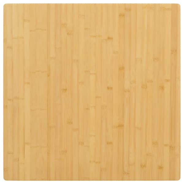 vidaXL Pöytälevy 70x70x4 cm Bambu
