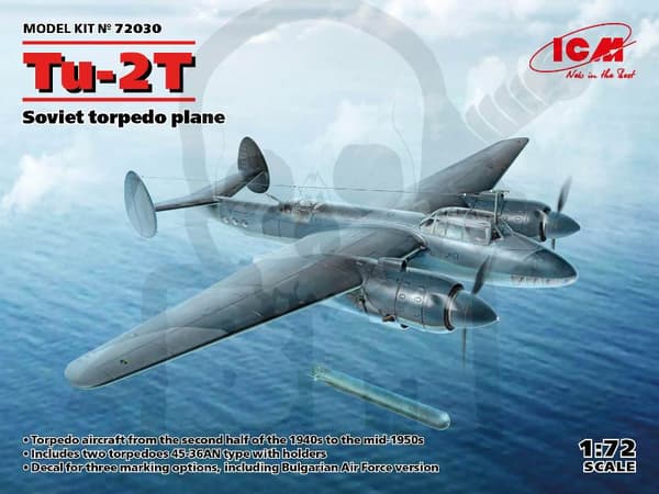 ICM72030 Tu-2T sovjetisk torpedofly 1:72