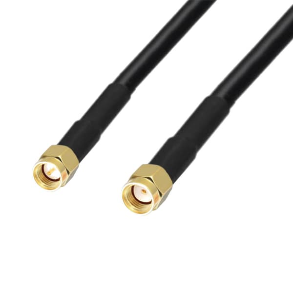 Antennekabel SMA / wt / SMA-RP / wt LMR240 2m