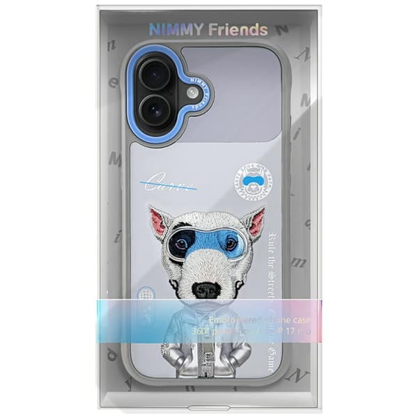 Nimmy Cool&Cute 2.0 Hundecover til iPhone 17 Grå