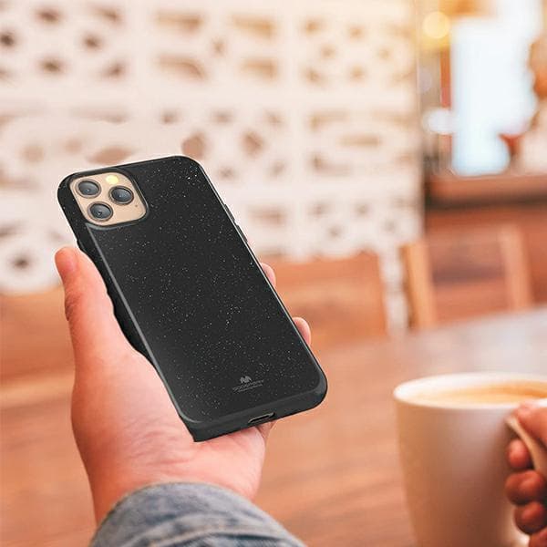 Mercury Jelly-cover til iPhone 7/8/SE2/SE3, sort