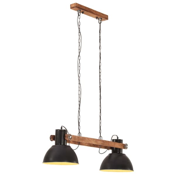 vidaXL industriel pendellampe, 25 W, sort, 109 cm, E27