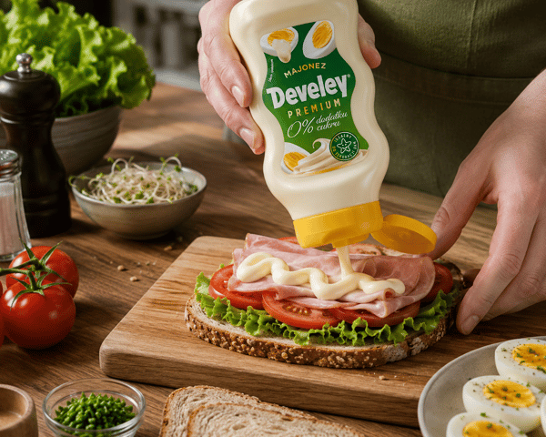 DEVELEY | Sockerfri majonnäs | 410 ml