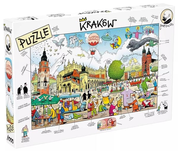 Puslespil 1000 Krakow