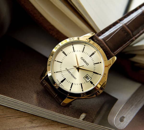 Herrklocka CASIO MTP-V004GL-9A (zd046c) + LÅDA