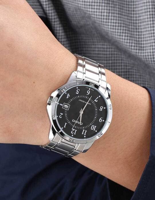 Herrklocka CASIO MTP-V004D-1B (zd047d) + låda