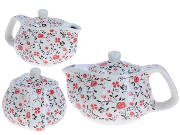 Keramisk elkedel med infuser