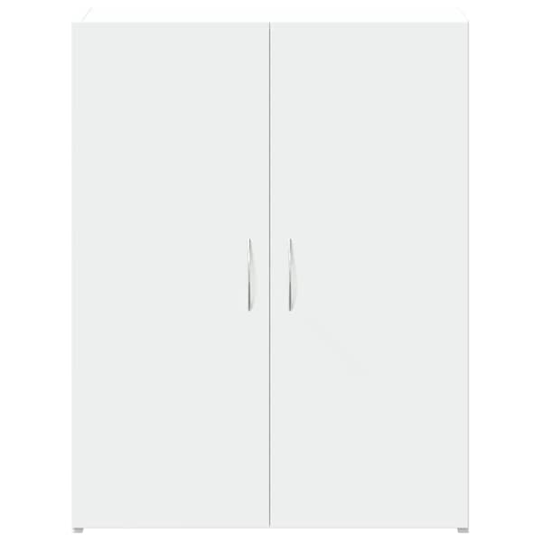 vidaXL Arkivskåp vit 60x32x77,5 cm