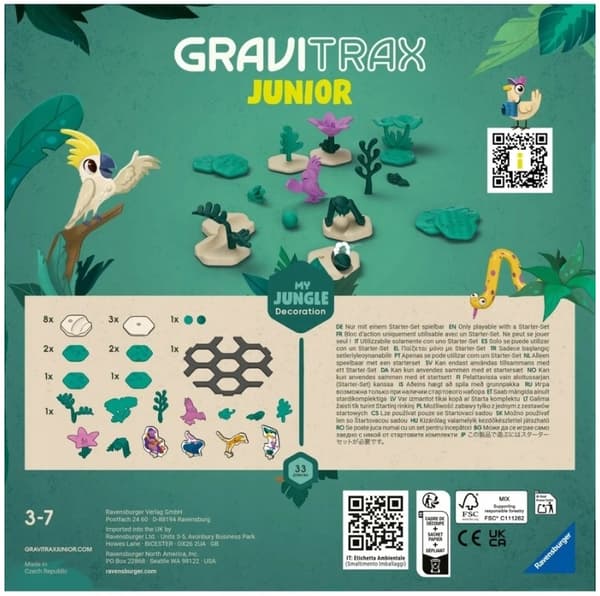 Ravensburger GraviTrax Junior Djungelleksakset