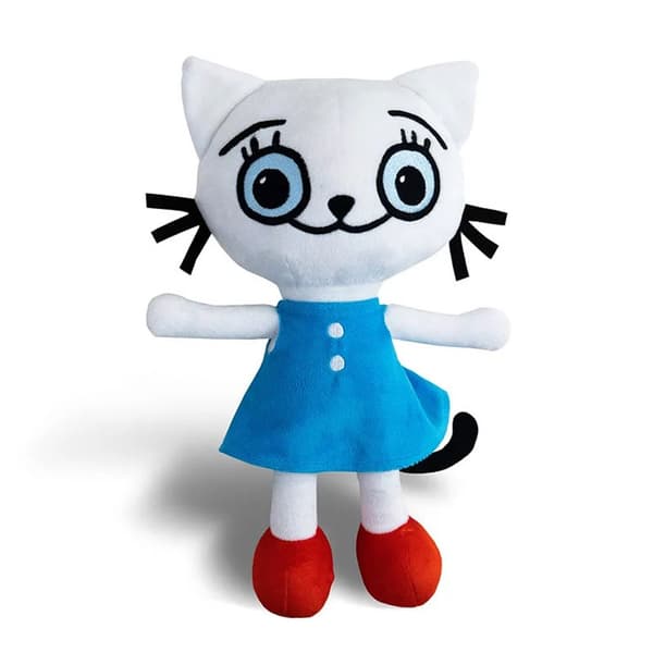 Katten Kitty. 30 cm plyschleksak