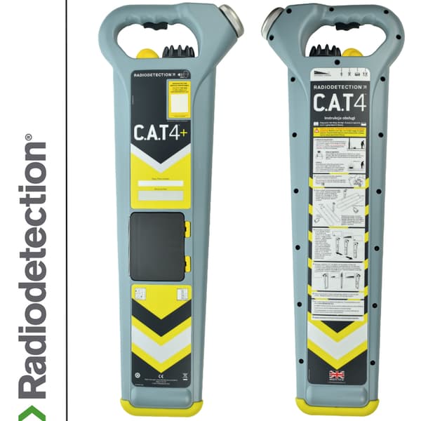 Radiodetection Cat4+ och Genny underjordsdetektor
