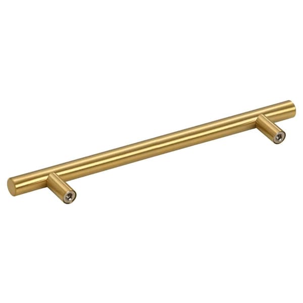 vidaXL skabsgreb, 10 stk., guld, 160 mm, rustfrit stål