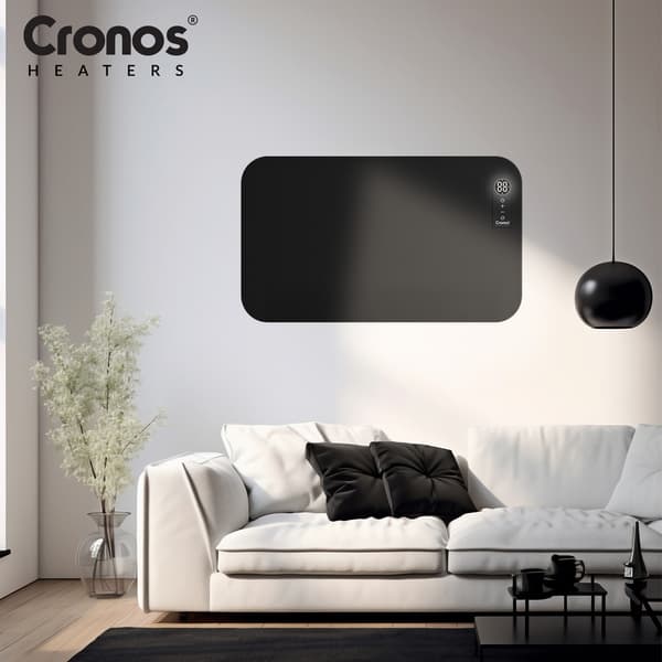 Cronos MT750TWP Fuld sort IR-varmepanel