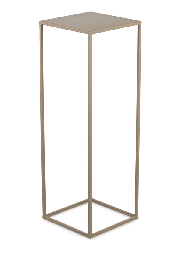 Beige seisova kukkateline 70 cm