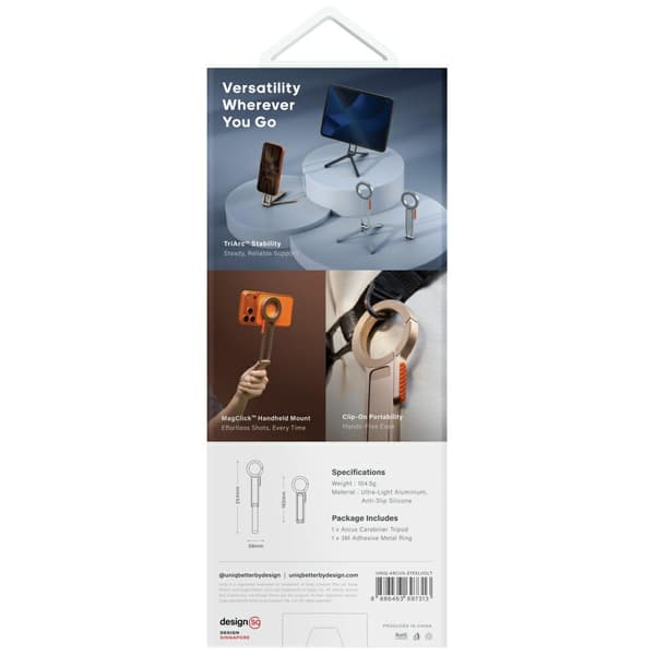 UNIQ Arcus stativ magnetisk hållare silver