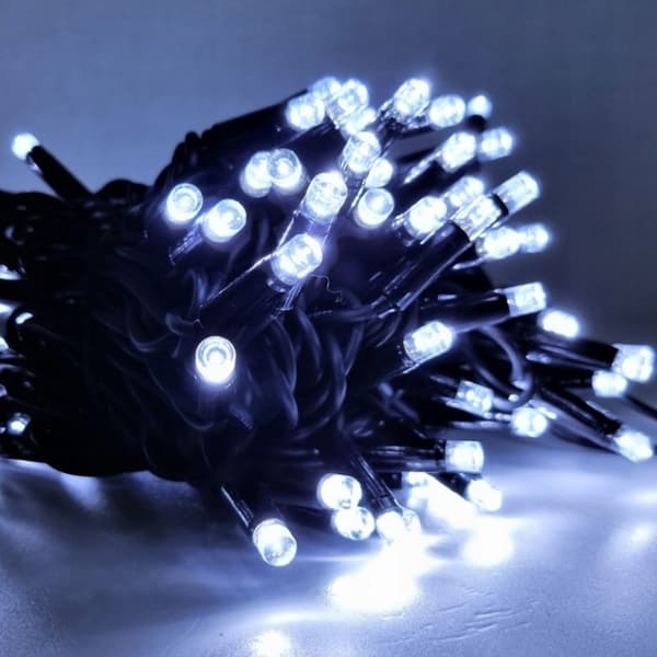 Indendørs/udendørs lamper 100 LED Hvid LAMP01B