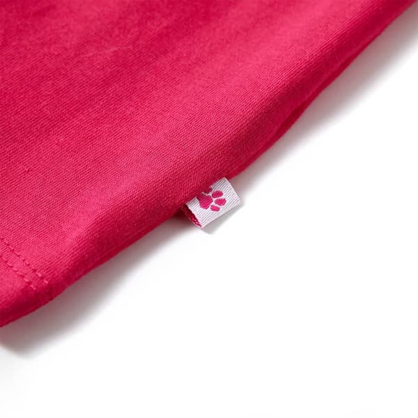Barn-T-shirt, ljusrosa, 104