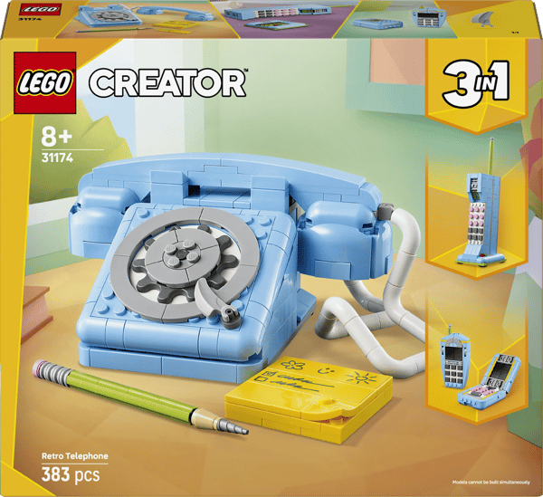 LEGO Creator Retro Telefon 383-delars set (31174)