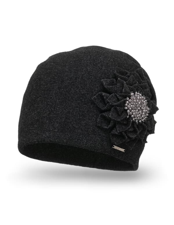 Vivisence 7052 tummanharmaa uni-hattu