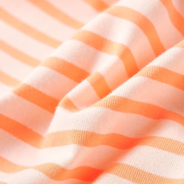 Barn-T-shirt, neonorange, 128