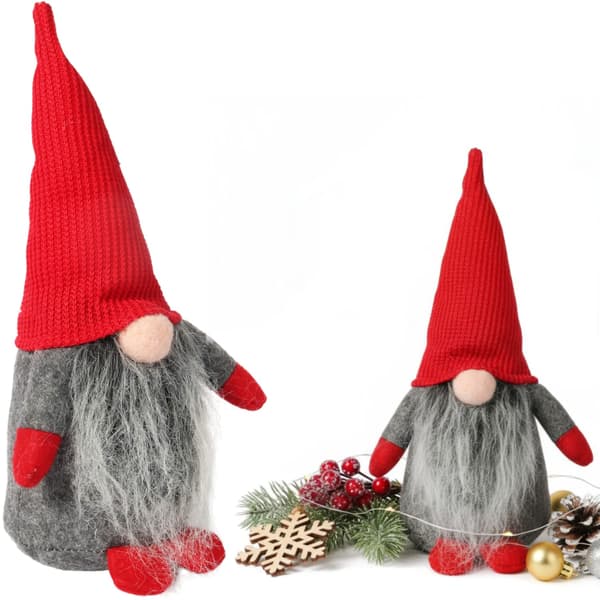 Jule Dværg Gnome Julepynt Gave 30 cm