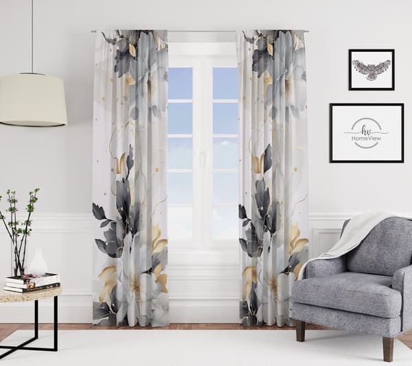 Gardin på tape print 225