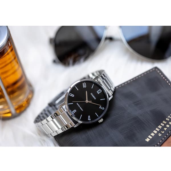 Herrklocka CASIO MTP-VT01D-1B2 (zd165i) + Låda